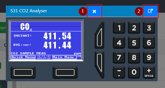 Remote Screen (Serinus series example)