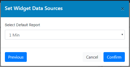 Historical Data Report Selection